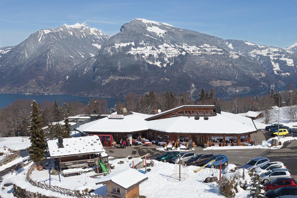 Chemihuette Hotel Aeschi Bei Spiez Exterior photo